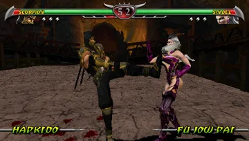 Mortal Kombat - Unchained (EU) screen shot game playing